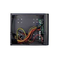 Inter-Tech JX-500 Mini ITX Case - Compact Design, No Power Supply, Sleek Black Finish - Perfect for Your Build!